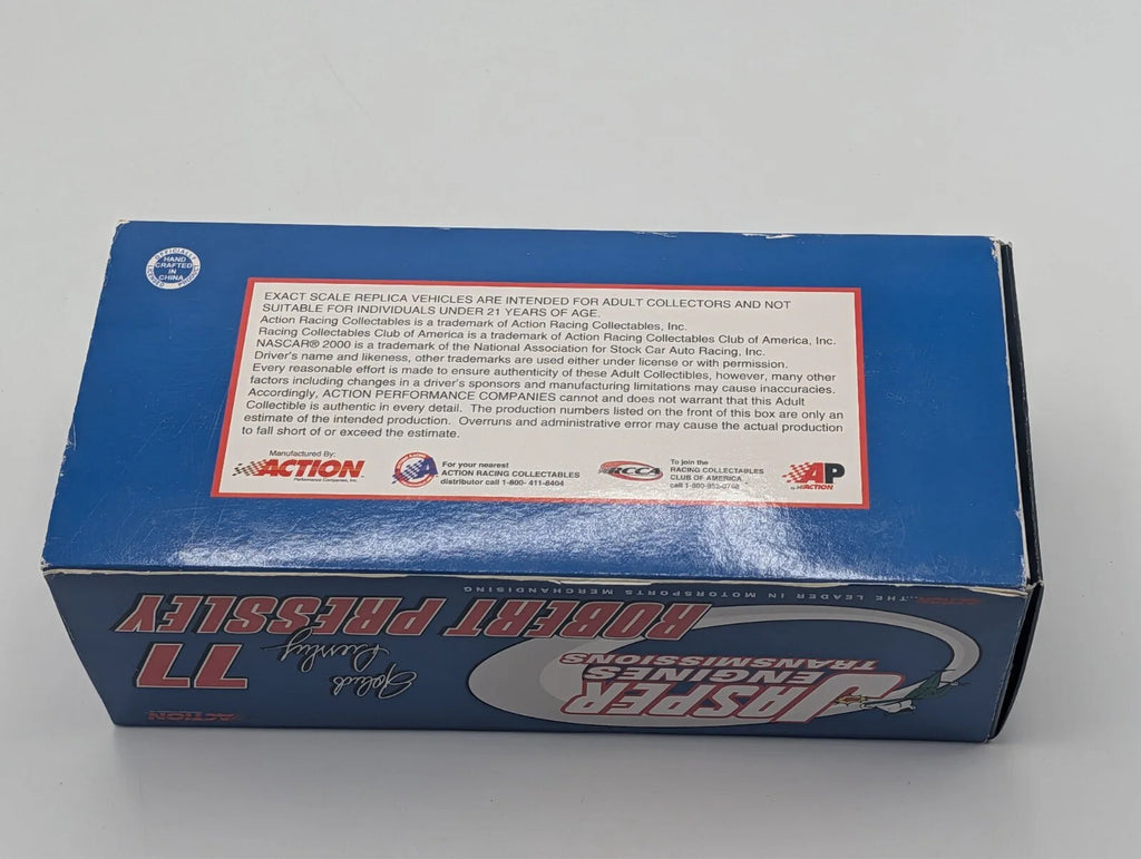 Robert Pressley #77 2000 Jasper Engines Ford Taurus 1:24 Diecast Team Caliber