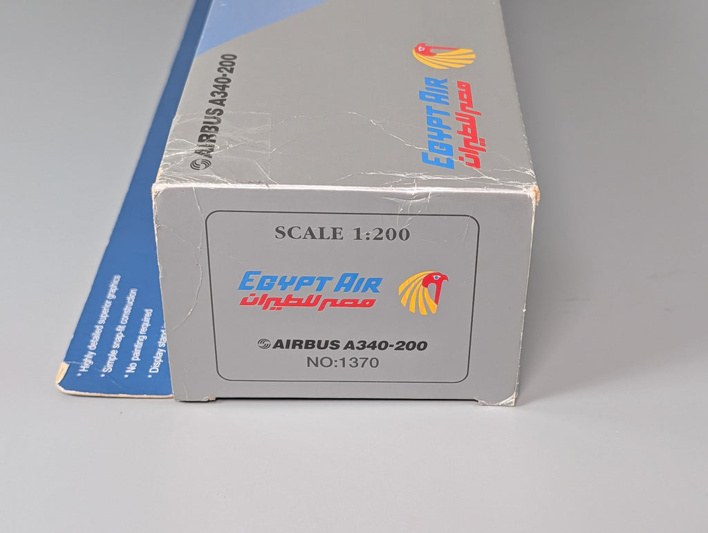 Hogan Wings Egypt Air Airbus A340-200 1:200 Snap-Fit Model Aircraft Airliner