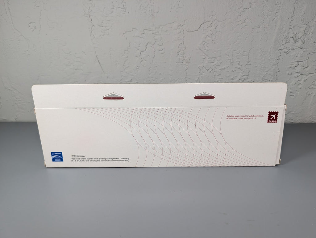 Hogan 1:200 Air India Boeing 787-8 Dreamliner VT-ANC Snap Fit Model No. 3626