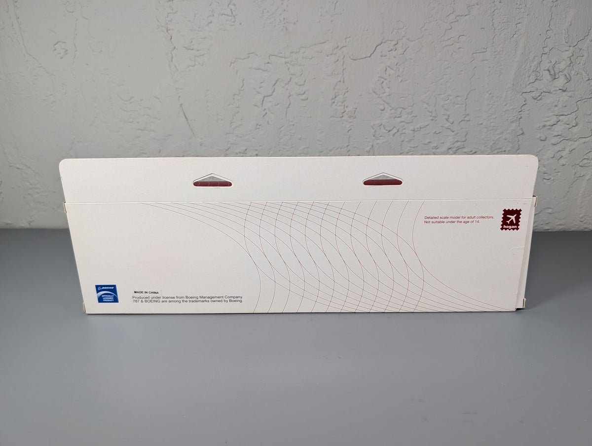 Hogan 1:200 Air India Boeing 787-8 Dreamliner VT-ANC Snap Fit Model No. 3626