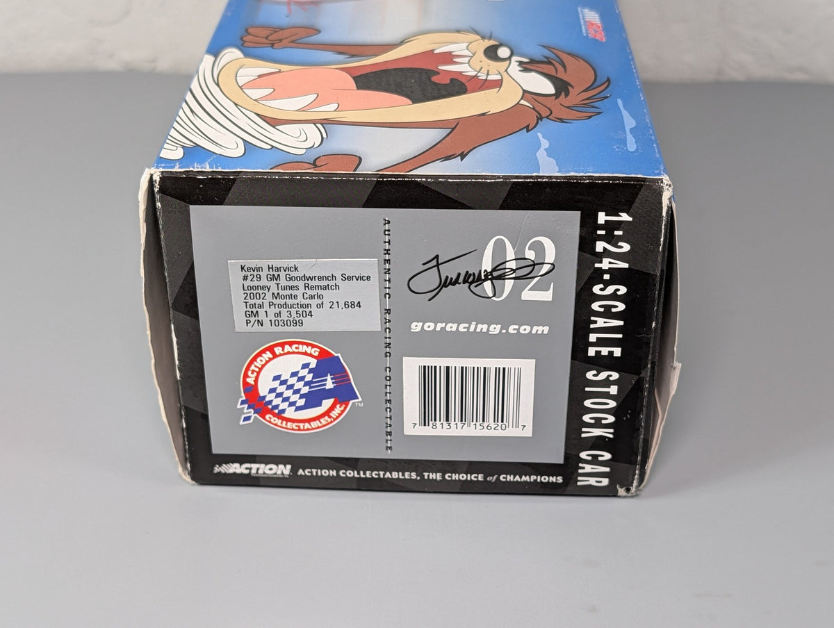 Kevin Harvick #29 Goodwrench Looney Tunes Rematch 2002 Monte Carlo NASCAR 1:24