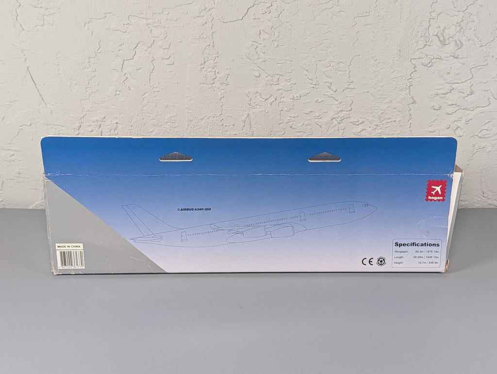 Hogan Wings Egypt Air Airbus A340-200 1:200 Snap-Fit Model Aircraft Airliner